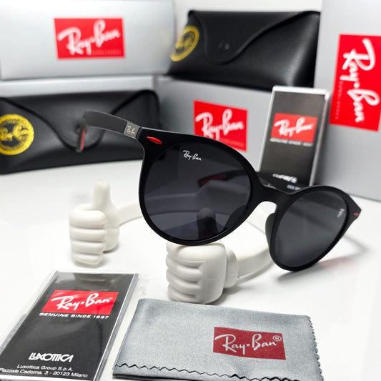 GAFAS RAY-BAN RB4195 FERRARI WAYFARER LITEFORCE NEGRO
