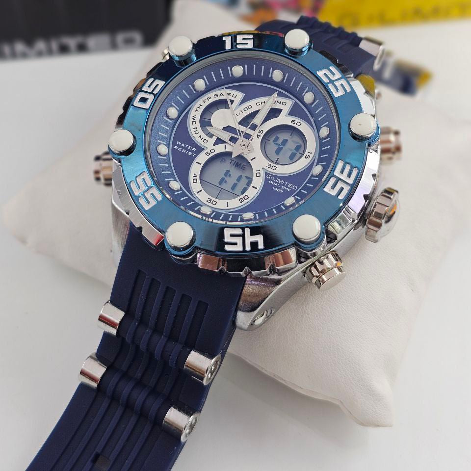 RELOJ G-LIMITED CABALLERO CORREA DE GOMA