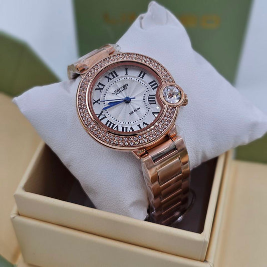 RELOJ LIMITED SUPERIOR CON DIAMANTE