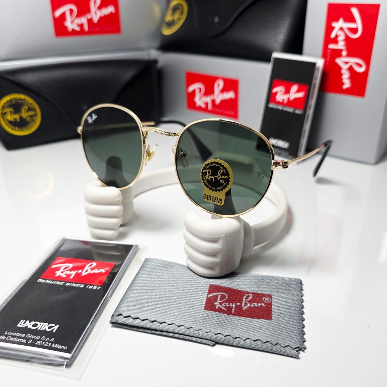 GAFAS RAYBAN ROUND METAL