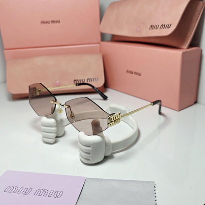 GAFAS MIUMIU ROMBO METAL