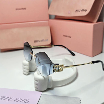 GAFAS MIUMIU ROMBO METAL