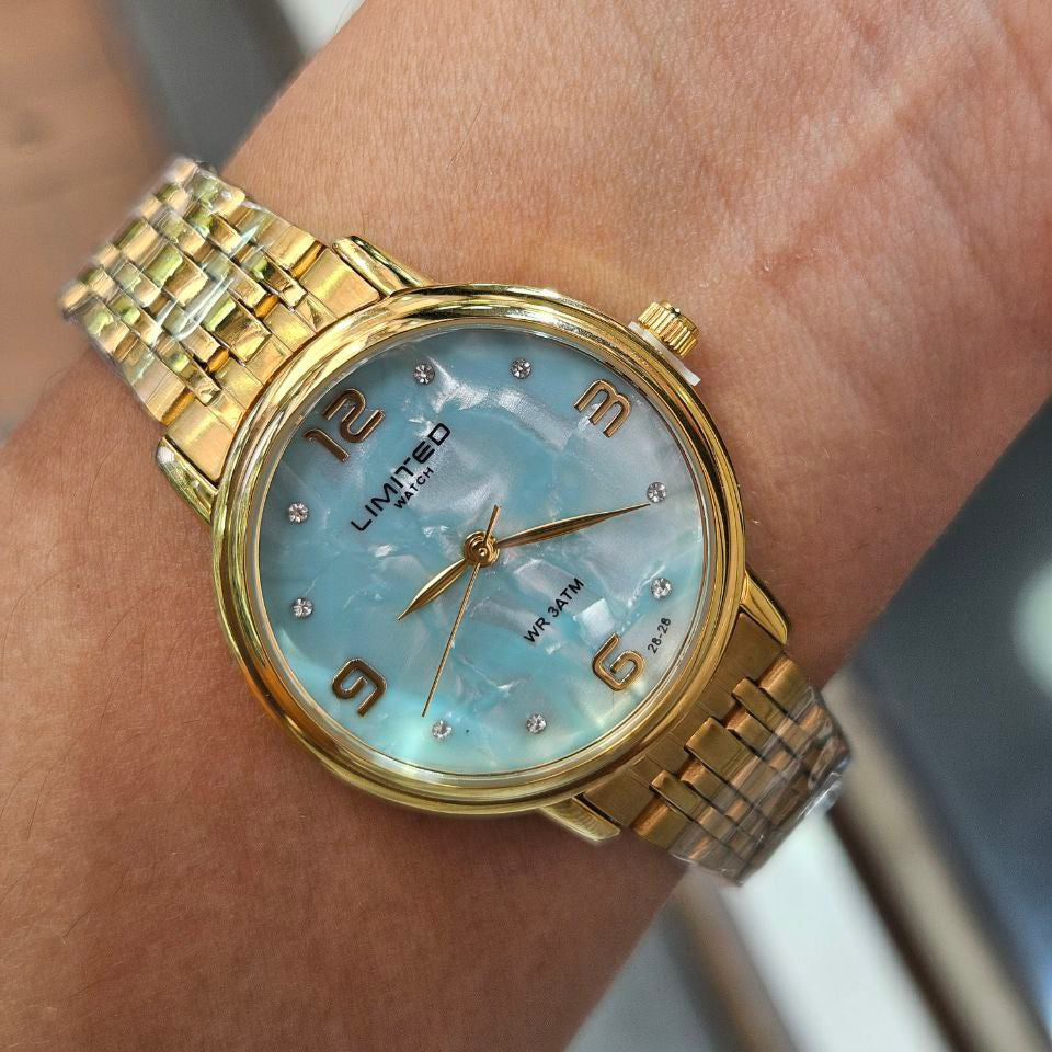 RELOJ  MODELO LIMITED DISEÑO EN NACAR 💫💫