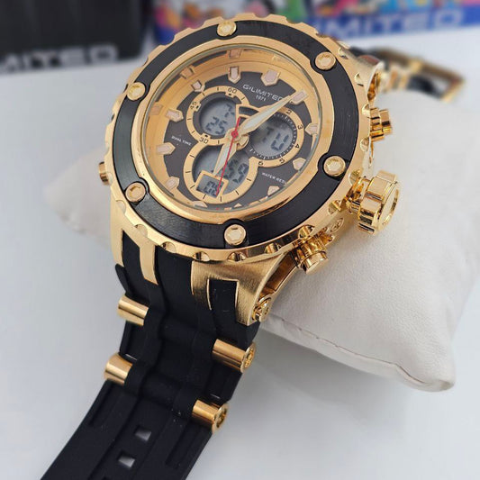 RELOJ G-LIMITED CABALLERO CORREA DE GOMA