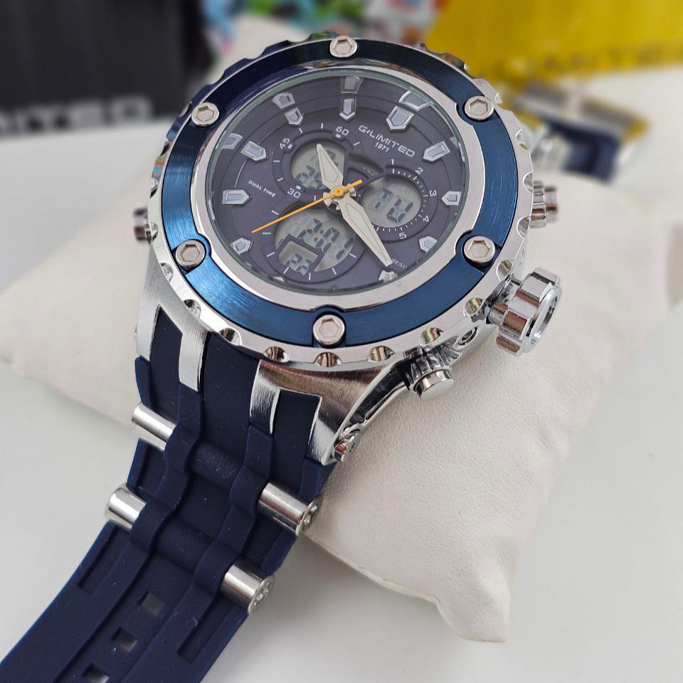 RELOJ G-LIMITED CABALLERO CORREA DE GOMA